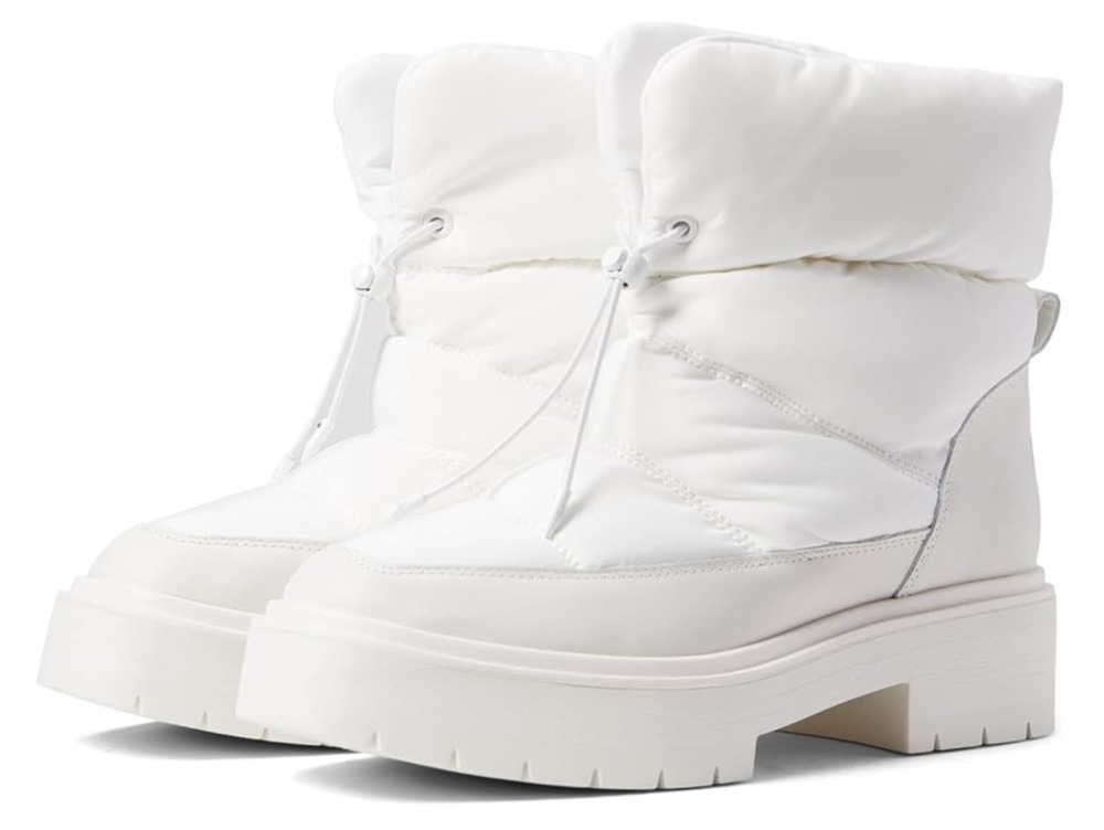 Sam Edelman Lakyn Women's Bright White Snow Boots Size 7.5 M